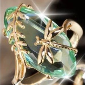 Beautiful dragonfly ring